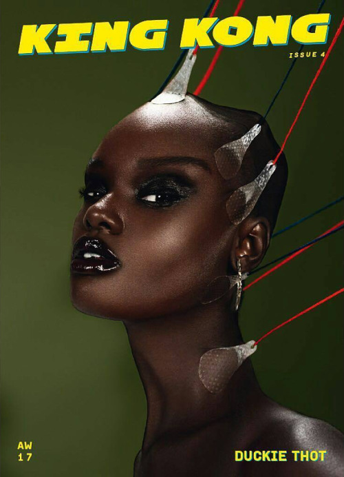 sinnamonscouture:Duckie Thot Covers King Kong No.4 AW 2017 