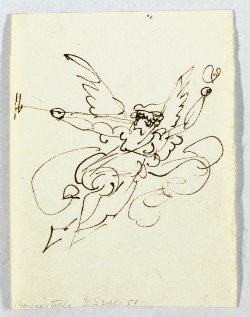 design-is-fine:Felice Giani, Angel, 1800. Drawing, pen and ink on paper. Via Cooper Hewitt