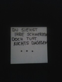 warum-sie-weint:  du sahst meine Schmerzen &amp; hast nichts dagegen getan - aber das ist jetzt vorbei! 