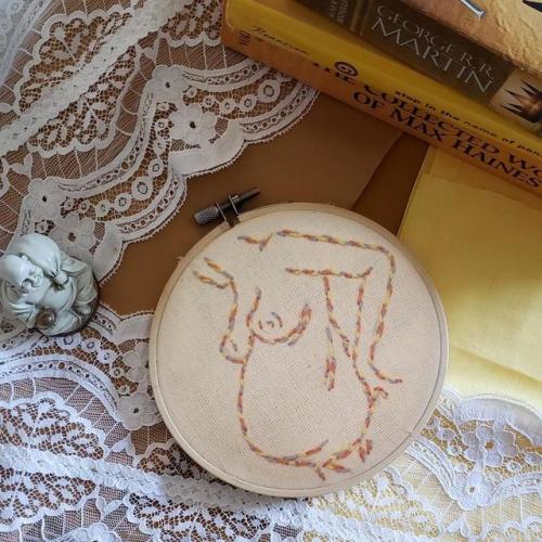 Embroidery Hoop “Mother” //CreativeWandererCo