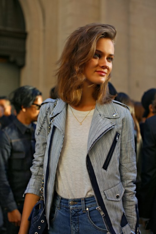 Streetstyle: Jac (model) in NY during S/S 2014 Fashion Week 