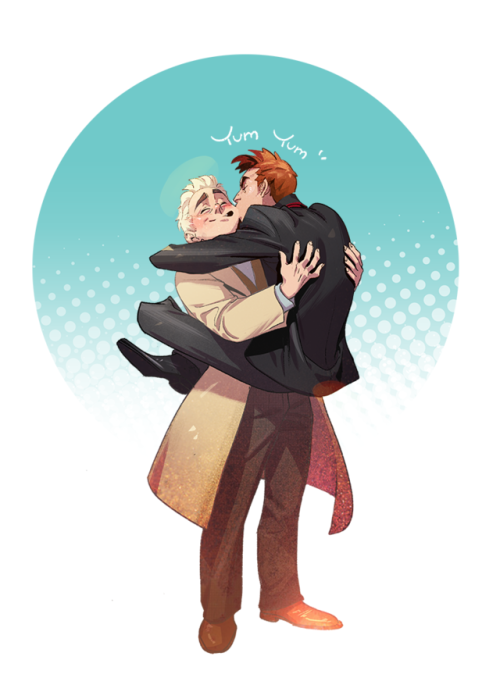 halcyon1796:Ummm.. Aziraphale’s cheek..