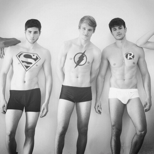 andru07: &ldquo;Superheroes&rdquo; in their underwear