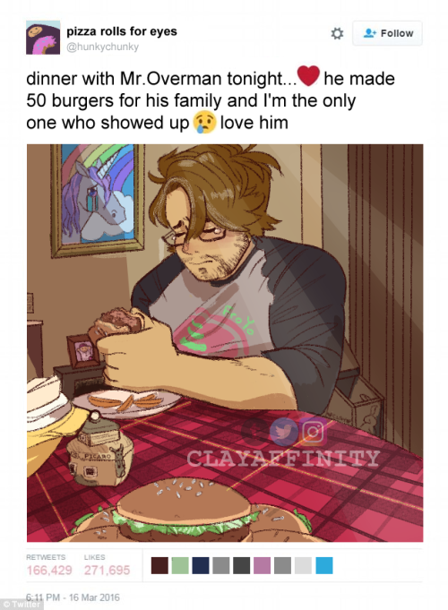 i forgot to post this here hehe i drew a sad dad meme&hellip;. Elton Overman tries so hard &lt;/3  (