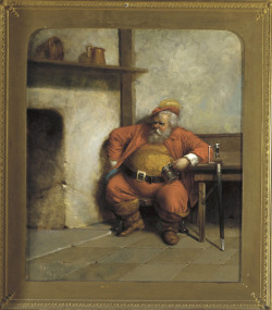 centuriespast:  Falstaff William Emlen Cresson (1843-1868) 1866 Oil on canvas Pennsylvania Academy of Fine Arts 