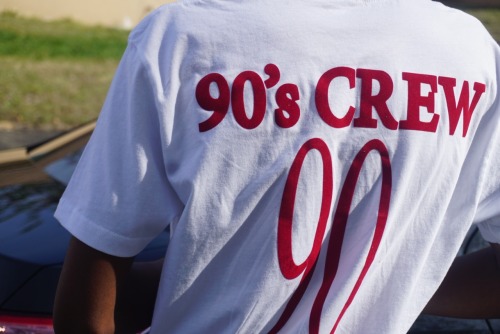 swaggerstupid95: humbledhoney:  @swaggerstupid95 has done it AGAIN😍 Brand NEW 90s Crew😏👌🏾 Shirt Available now💯 Support black business!  #90sCrew 