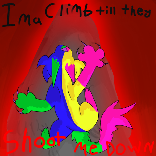 ~Beating His Chest From The Top Of The Empire