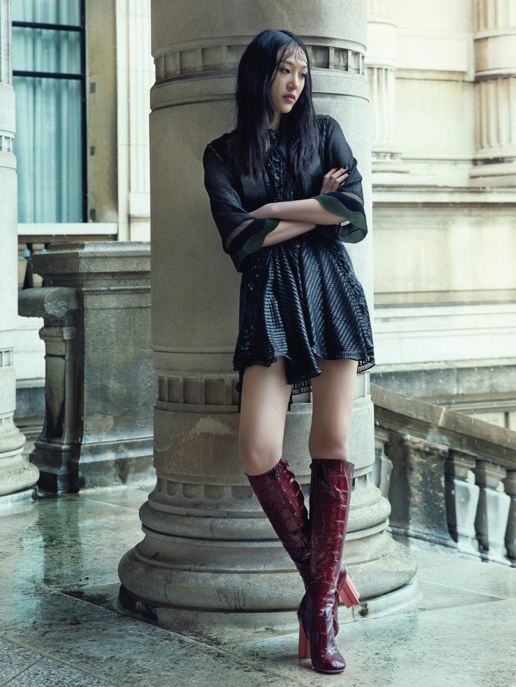 koreanmodel:Choi Sora by Hyea W. Kang for Vogue Korea March 2015
