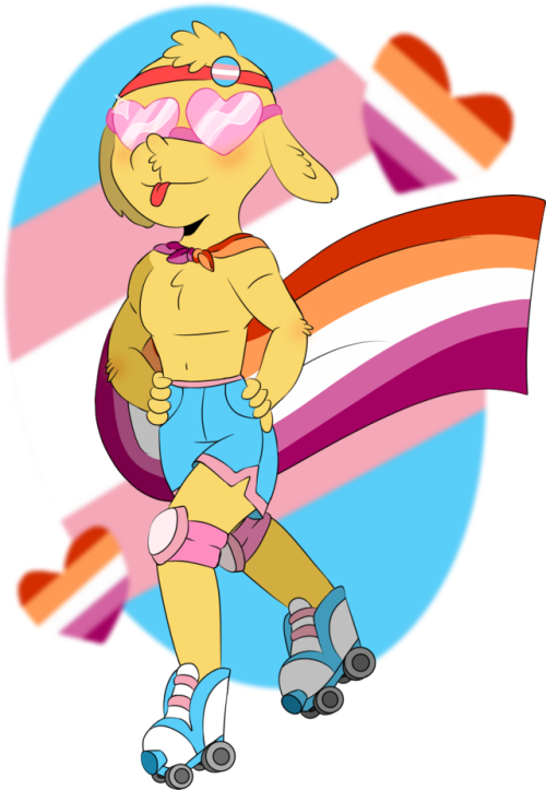 sad-little-nerd: Gluntz the trans lesbian icon either only wears a shirt or pants (sorry, I don’t ma