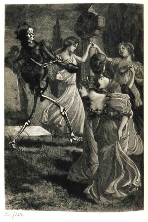 Martin Van Maële (1863-1926), ‘La Flute’, “La Legende des Sexes. Poëmes Hystérique
