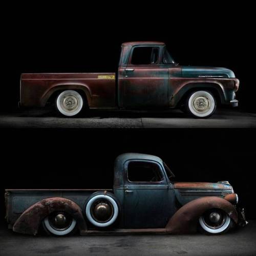 utwo: ‘60 &amp; ‘39 Ford Custom Trucks © jam9k