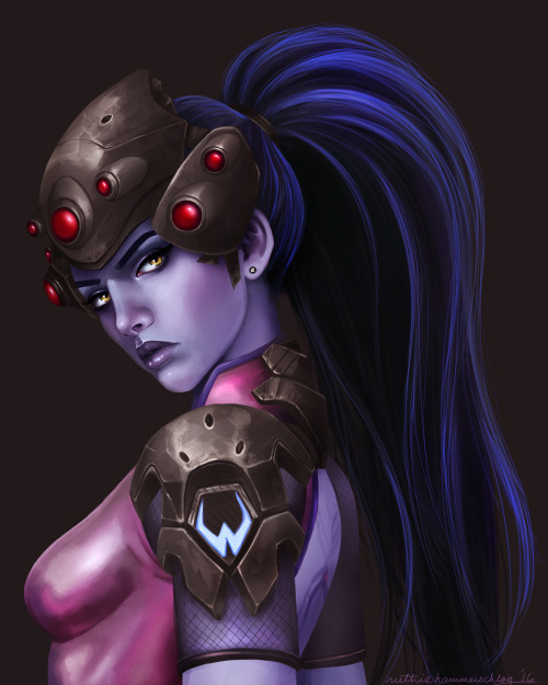 overwroughtfan:  Overwatch: Widowmaker by ruthiebutt  