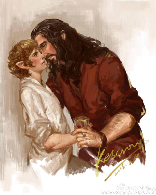 Thorin says softly, barely over a whisper. “We will have much to discuss, you and I.”A friend also a