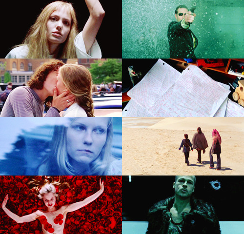 lionswolf:  film meme | one year  1999: fight club, girl interrupted, american beauty,