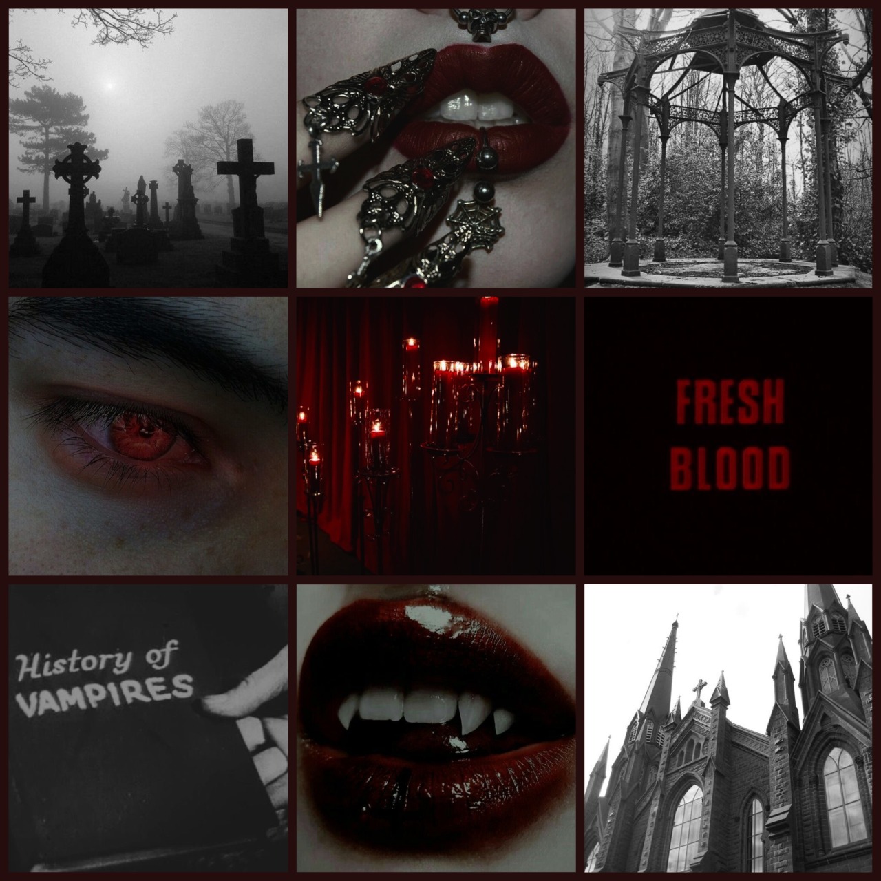 Vampirecore Aesthetic Outfits