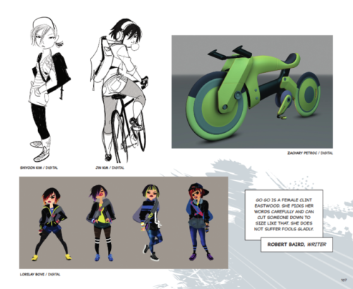 scurviesdisneyblog: Character designs from The Art of Big Hero 6 