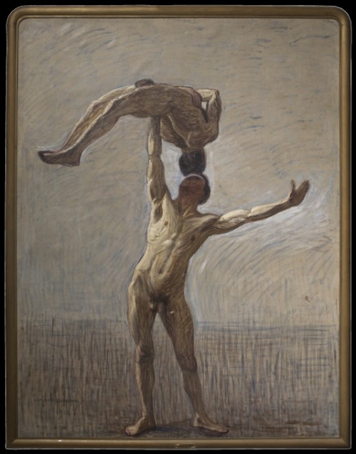 nationalmuseum-swe:  Athletes, Eugène Jansson, 1912, Nationalmuseum, SWEhttp://collection.nationalmuseum.se/eMuseumPlus?service=ExternalInterface&amp;module=collection&amp;objectId=19193&amp;viewType=detailView