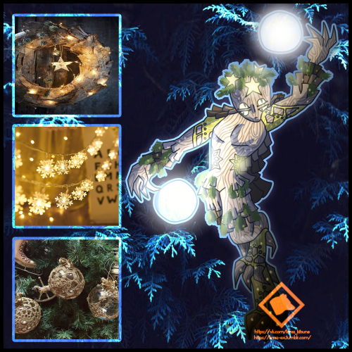 Dryad-shaman Chironte New Year is approaching, and in our Collaboration team we have the last Desig