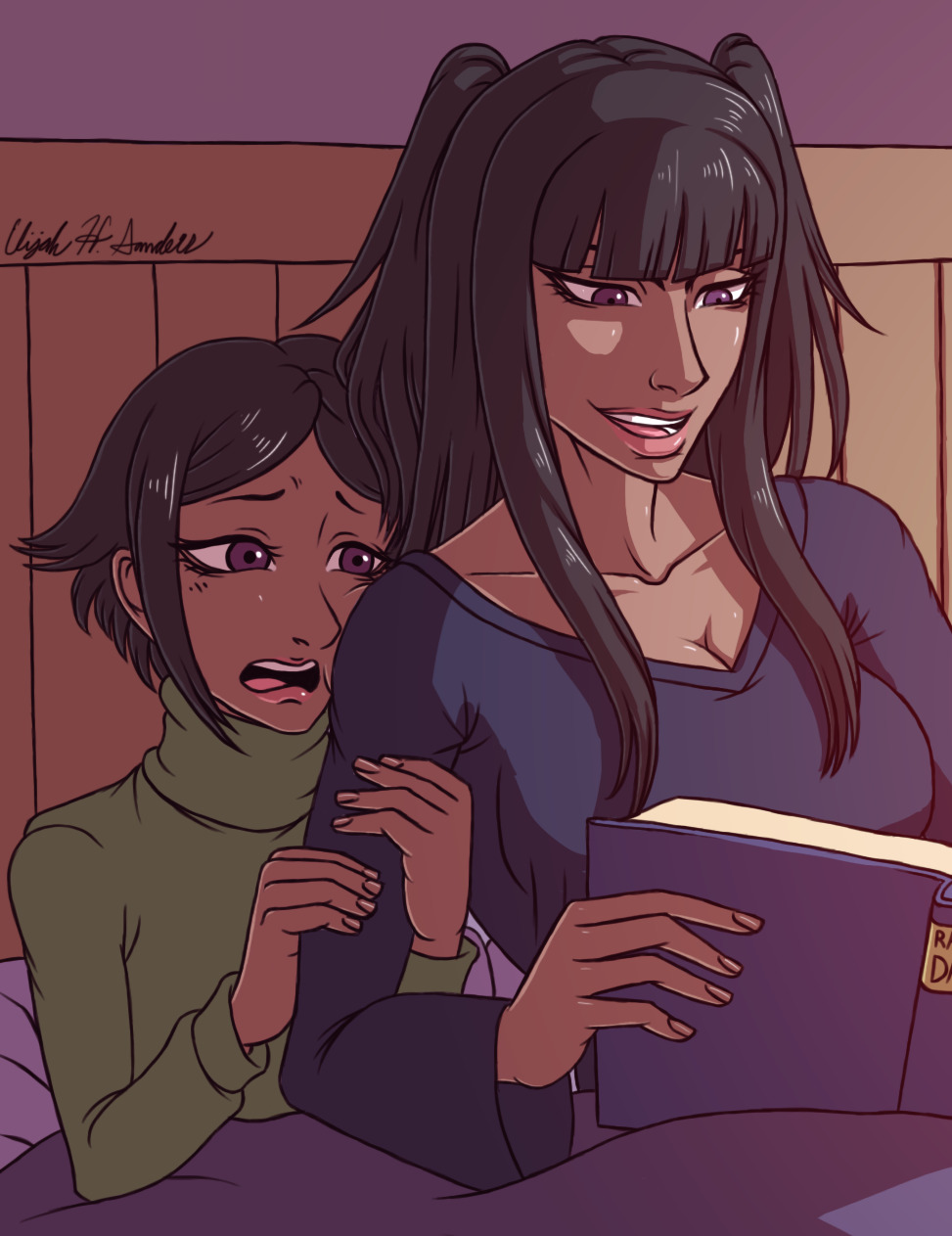 xmrnothingx: Noire and Tharja from Fire Emblem: Awakening I can’t believe I missed