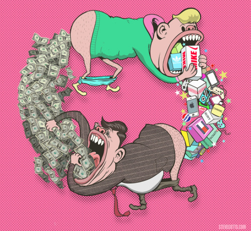 iraffiruse:  Artwork by Steve Cutts