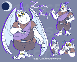 alicechrosnyart:  Luna “Loona” Knight