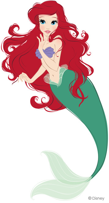 flippinyourfins: Ariel illustrations by Jenny Chung her tumblr