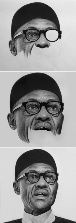 lagonegirl:Unbelievable realistic pencil drawings by this Nigerian artist look more real than photos