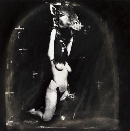 lamelancoly:  Joël- Peter Witkin- 3 photographs from the series “Prince in Hell”.