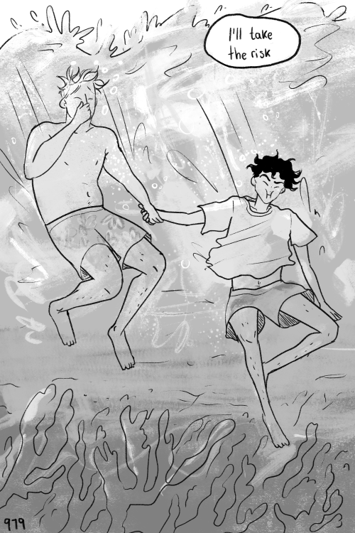 chapter 5 - 9alone in the oceanread from the beginning / read on tapas / my art blog / my personal b