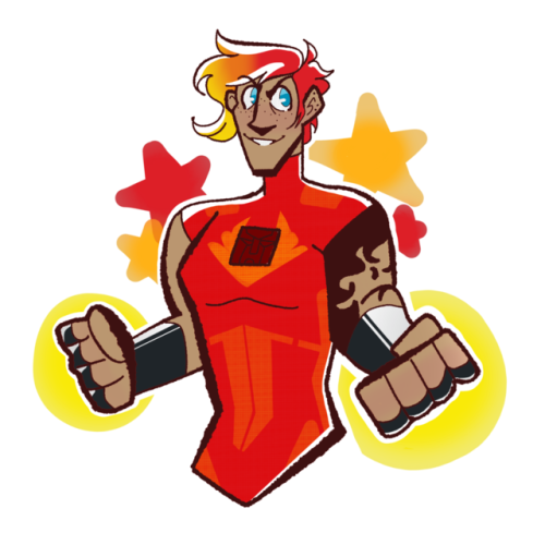 I just wanted to make a solid reference for my human Rodimus and it got waaaay out of hand….I just l