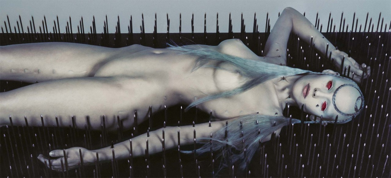 showstudio: Bed of Nails, Shirley Mellmann for Alexander McQueen, 1998