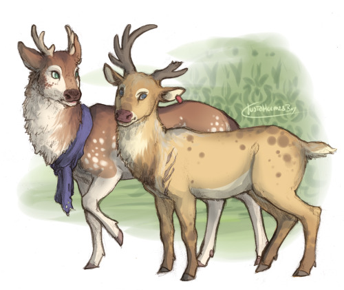 ofcowardiceandkings:why yes i did redraw that promo pic but with deerthanku captain-dashund for spar