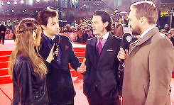 thorinds:Richard (and Luke) at the DoS premiere in Berlin