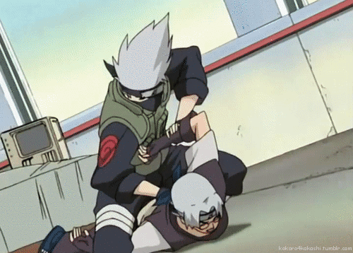kokoro4kakashi:  Yanno you’re a thirsty af Kakashi fan when you see this and wish