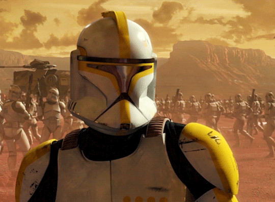 kamino-coruscant — Clone Officers on Geonosis Episode II: Attack of...