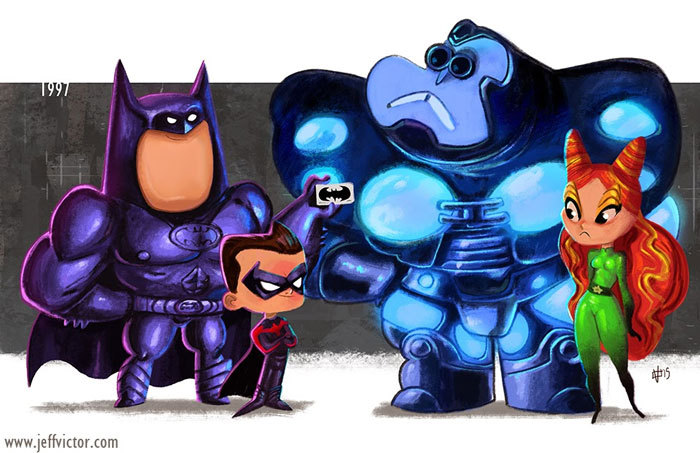jedavu:  The Evolution of Batman Films, IllustratedJeff Victor, Los Angeles-based