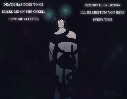 Drawn 8/9/23 - Inspired By Melanie Martinez's Song DEATH From Her PORTALS Album