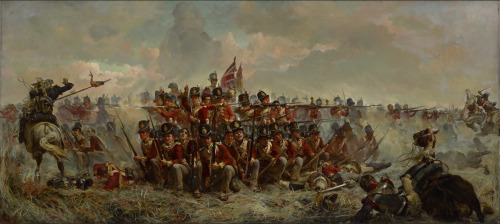 Elizabeth Thompson - The 28th Regiment at Quatre Bras - 1875 