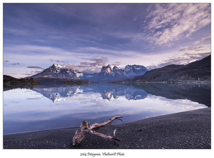 landture:  Torres del Paine by VladimirD 