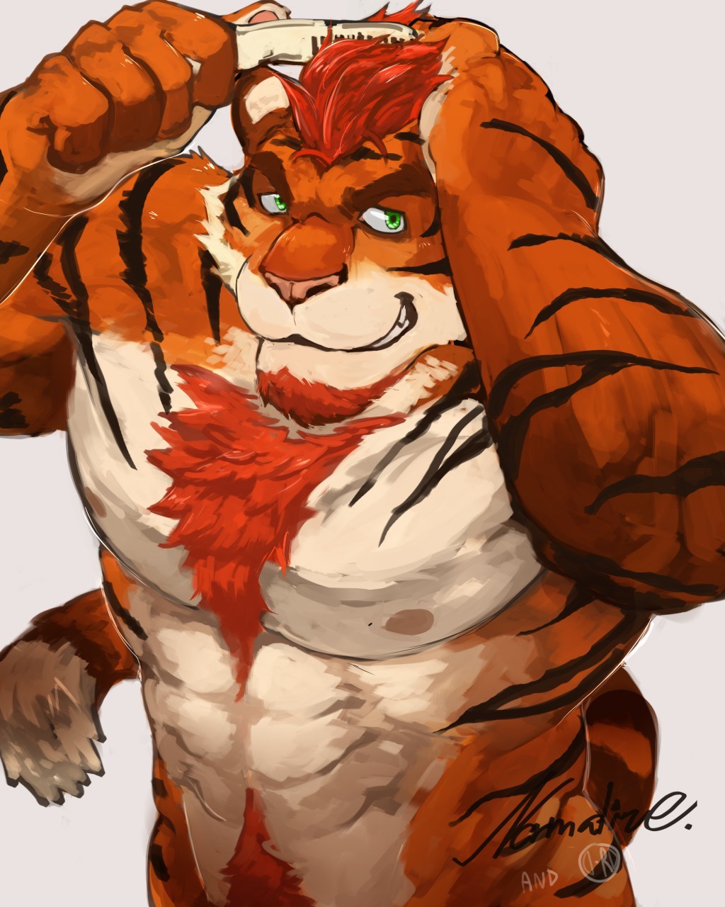 Mr, TigerCollaboration between O-ro    On FA    On Twitter andNormalize on FA 