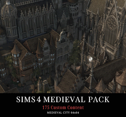 aggressivekitty:This is sims 4 medieval pack, it contains more items than any pack that I have ever 