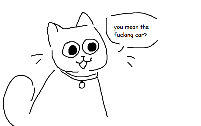 jiraiah:  i just think itd be funny if kittypets were a little more familiar to twoleg