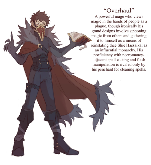 More Fantasy AU Things, This Time Featuring Shie Hassaikai Members Because I've Been On Something Of