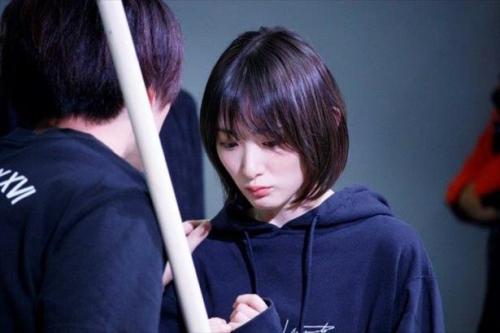 Ikoma Rina x Yabe Masaki - Akatsuki no Yona Stage Play (2018) Practice and Interview (Part 2)Source 