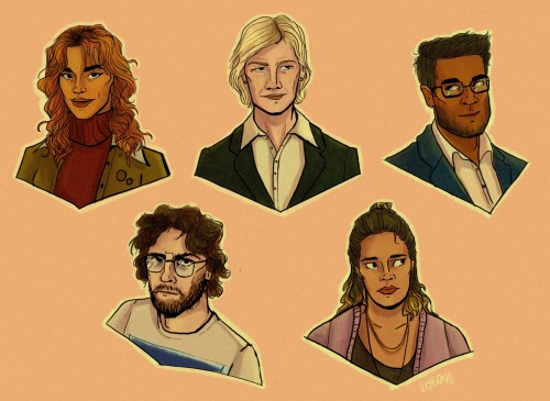Quick Magnus Protocol Character Designs Because Babygirl I Am Ready To Go FERAL Again. In Order: Alice,