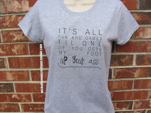 T-Shirt - Veronica Mars Quote &ldquo;It&rsquo;s All Fun and Games&hellip;&rdquo;With the movie just 