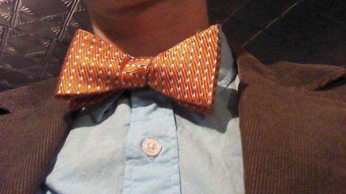 Day 19: My only orange tie, but one of my favorites.