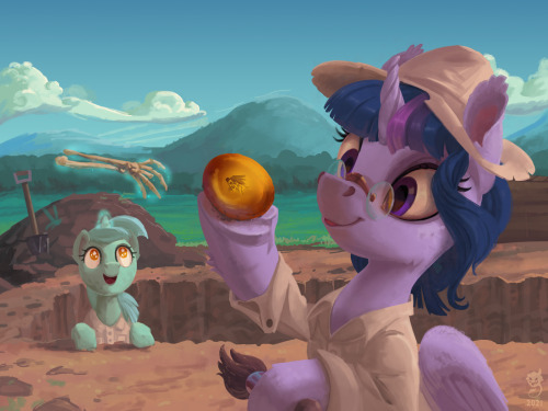 texasuberalles:“Hey, Twilight, can we get DNA from this? Asking for a friend who wants to start a park.”