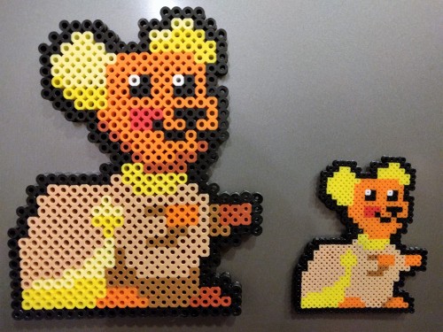 Nwain:  MousebotNwain is an animated web comic created by Terrana Cliff.More Nwain perler bead desig