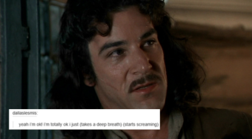 ohmysteverogers: Princess Bride text post meme for thedapperdemon